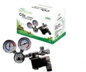 CO2 Controller (Flash Indication) / CO2 Редуктор с двумя манометрами и электромагнитным клапаном, Tzong Yang (I-581)