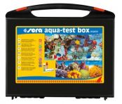 Набор тестов для морских аквариумов в чемоданчике Sera aqua test box marin (рН,KH,NH4/NH3,NO2,NO3,PO4,Fe,Cu,Ca) (s-4004)
